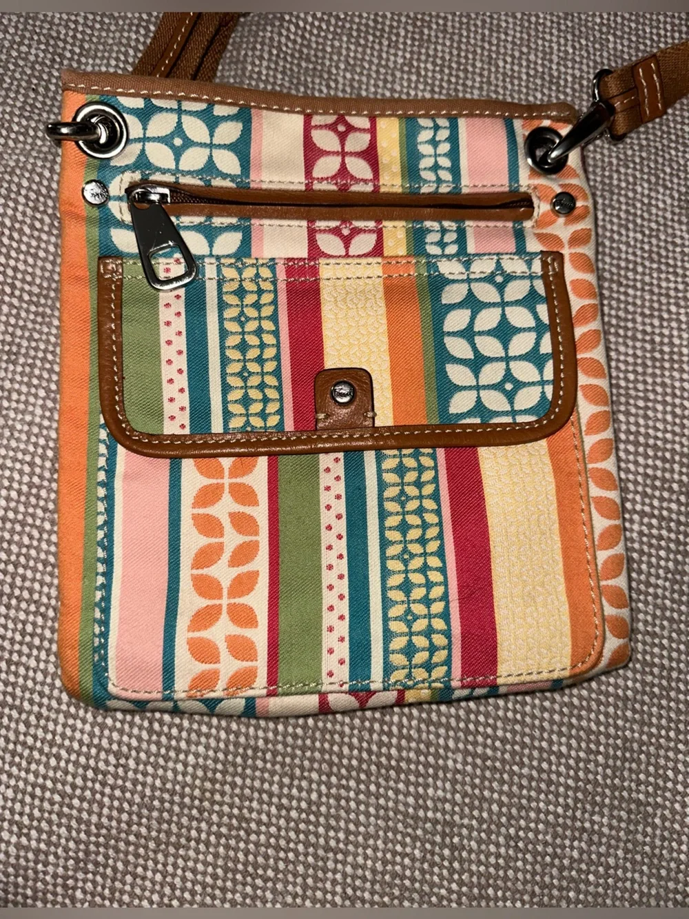 Fossil stylish striped